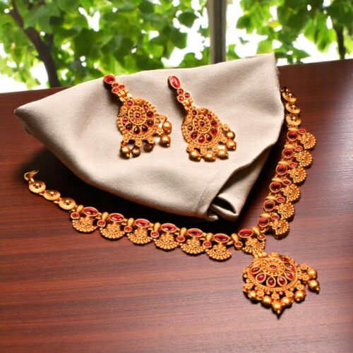 MATTE PENDANT NECKLACE-NE0006