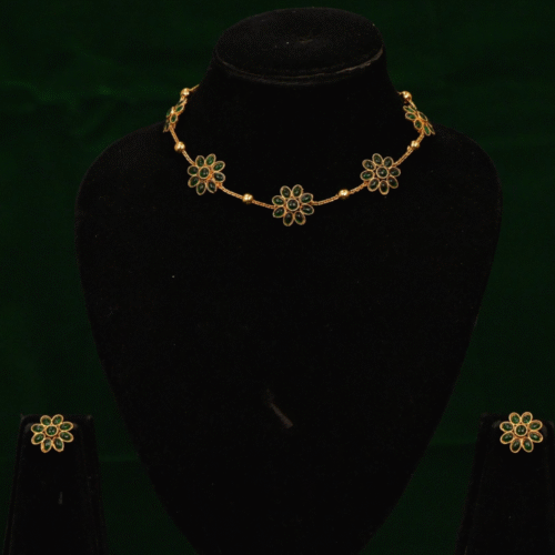 FLOWER PENDENTS MALA-NE0147