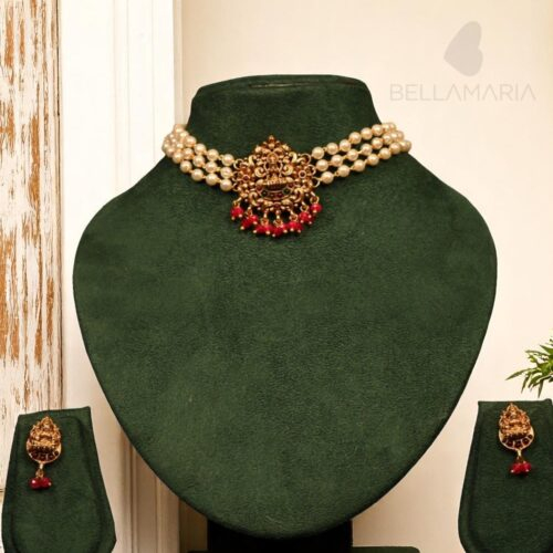LAKSHMI SARASWATHI CHOKER-NE0090