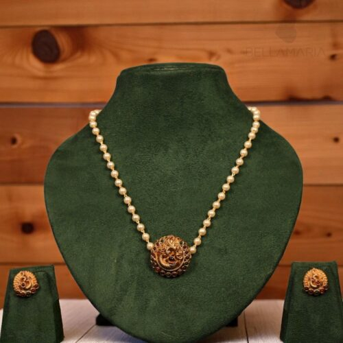 PEACOCK CHOKER-NE0100