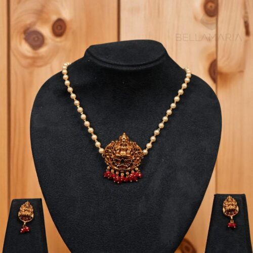 SARASWATHI HATHI PENDENT CHAIN-NE0062
