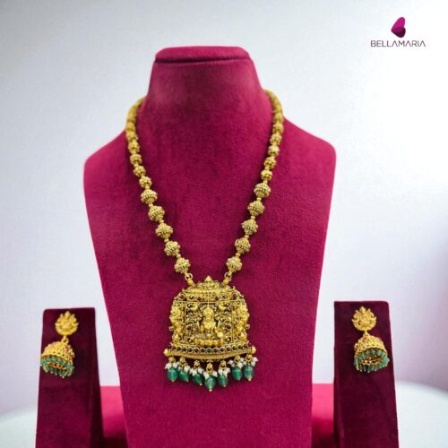 LONG  MALA WITH PENDENT NE0174