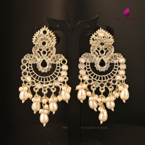 MIRROR AND PERAL EARING-ER0043