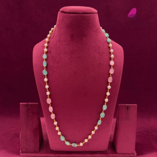 LONG PEARL CHAIN NE0365