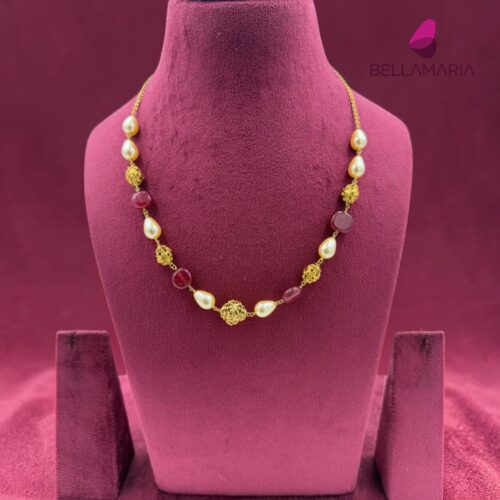 TRADITIONAL PEARL CHAIN NE0393