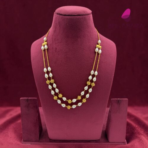 TRADITIONAL PEARL CHAIN NE0395